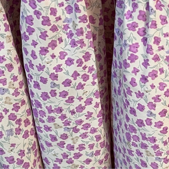 Stellah Mixed Print Tiered Maxi Dress Sz-L - Picture 8 of 15